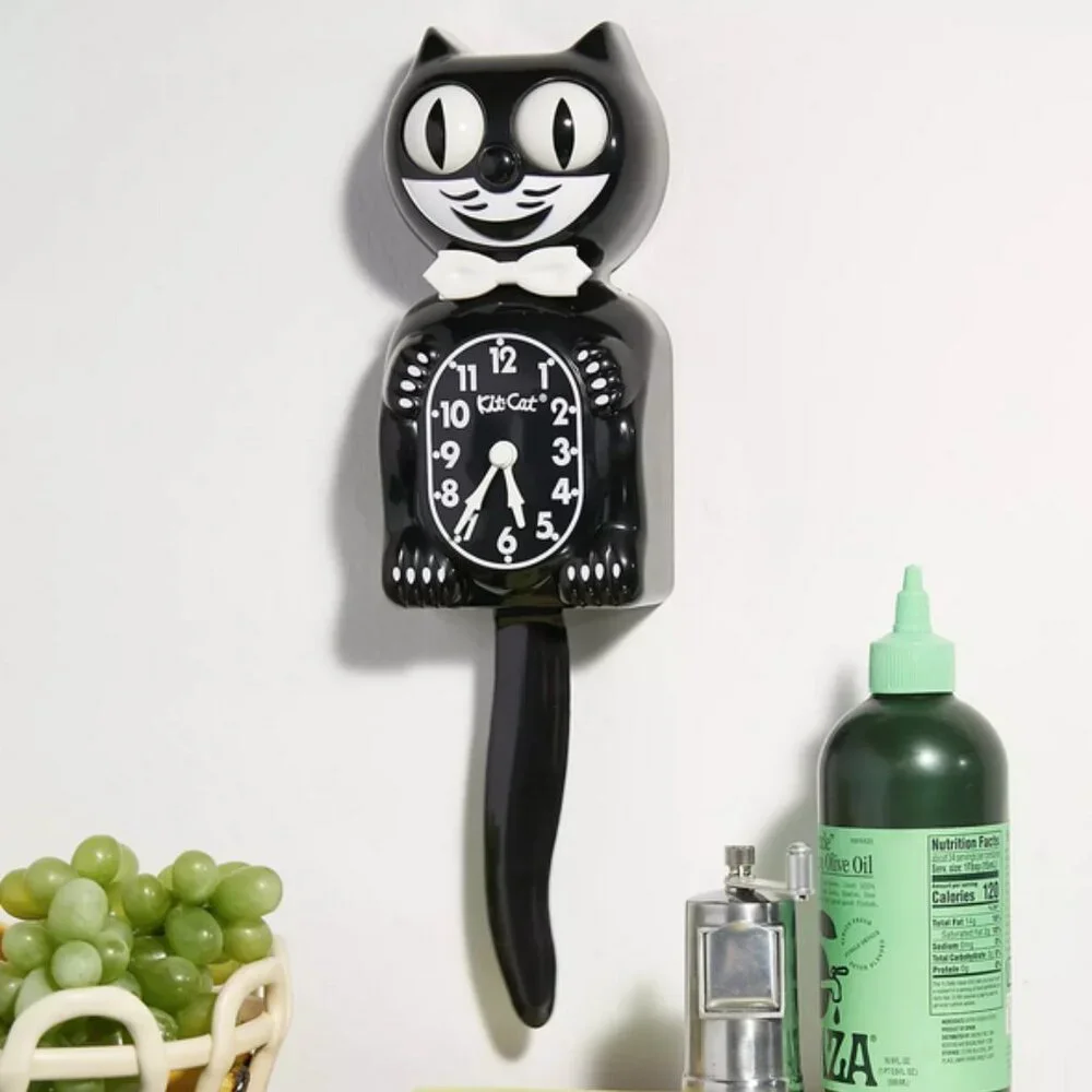 Classic Black Kit-Cat Klock 15.5